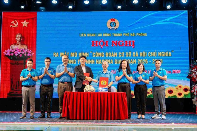 Ra mắt mô hình Công đoàn cơ sở xã hội chủ nghĩa tại Công ty TNHH Haivina