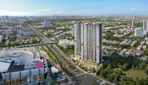 Ambience tọa lạc tại vị trí đắc địa, đối diện Aeon Mall Hải Phòng. Ảnh: CĐT