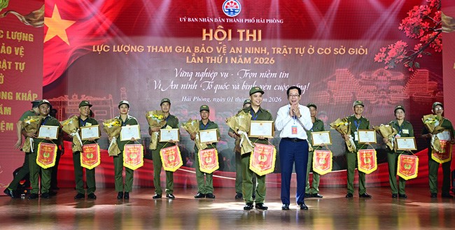 11 đội tuyển tham gia thi bảo vệ ANTT ở cơ sở giỏi tại Hải Phòng