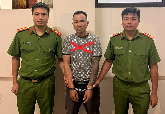 Đối tượng Phạm Văn Chiến (biệt danh Chiến sa cơ). Ảnh: Công an Hải Phòng